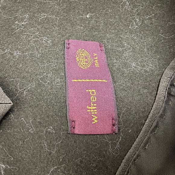 Aritzia Wilfred Cocoon Coat Olive Green Size Médium - Picture 14 of 15